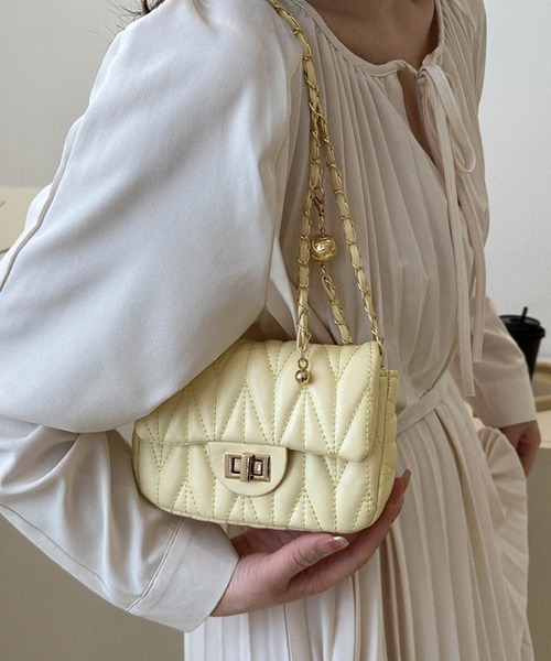 「shopnikoniko」 ショルダーバッグ フリー ホワイト レディース_画像3