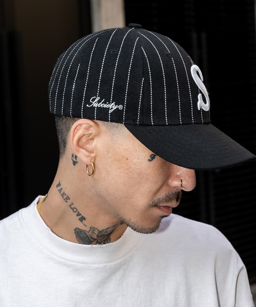 「Subciety」 キャップ FREE ホワイト メンズ_画像3