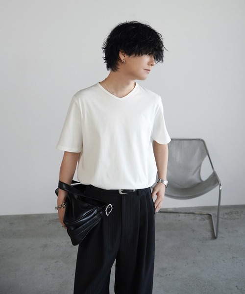 WYM LIDNM ネックレス Silver 925 CROSS-LINK CHAIN NECKLACE メンズ