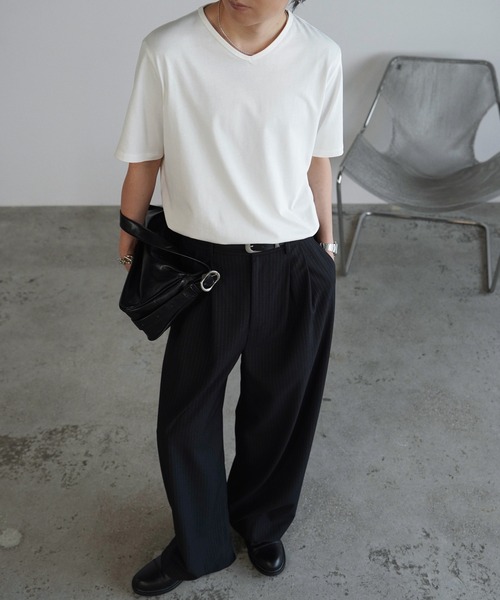 WYM LIDNM ネックレス Silver 925 CROSS-LINK CHAIN NECKLACE メンズ