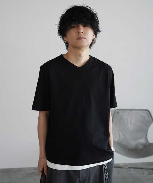 WYM LIDNM ネックレス Silver 925 CROSS-LINK CHAIN NECKLACE メンズ