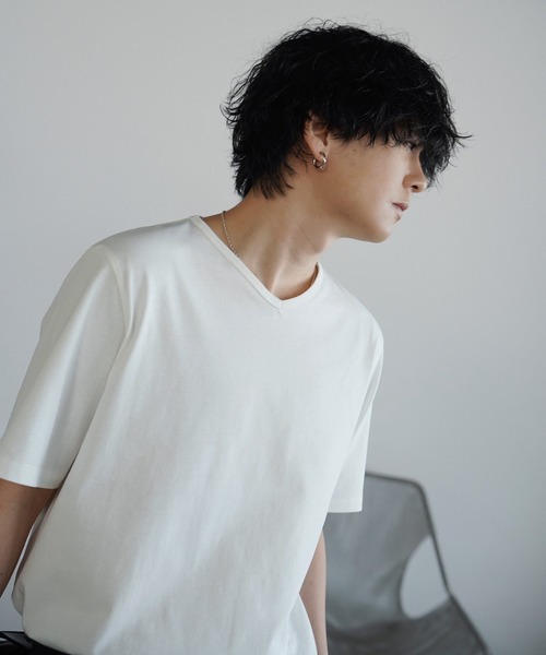 WYM LIDNM ネックレス Silver 925 CROSS-LINK CHAIN NECKLACE メンズ