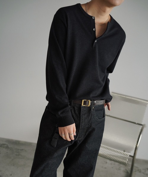 WYM LIDNM ネックレス Silver 925 CROSS-LINK CHAIN NECKLACE メンズ
