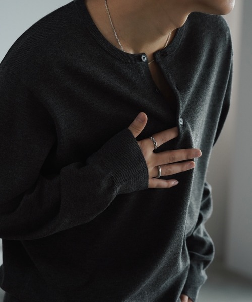 Silver 925 CROSS-LINK CHAIN NECKLACEおまけ付 WYM LIDNM ネックレス Silver 925 CROSS-LINK CHAIN NECKLACE メンズ
