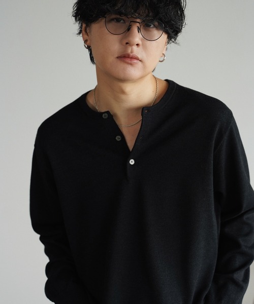 WYM LIDNM ネックレス Silver 925 CROSS-LINK CHAIN NECKLACE メンズ
