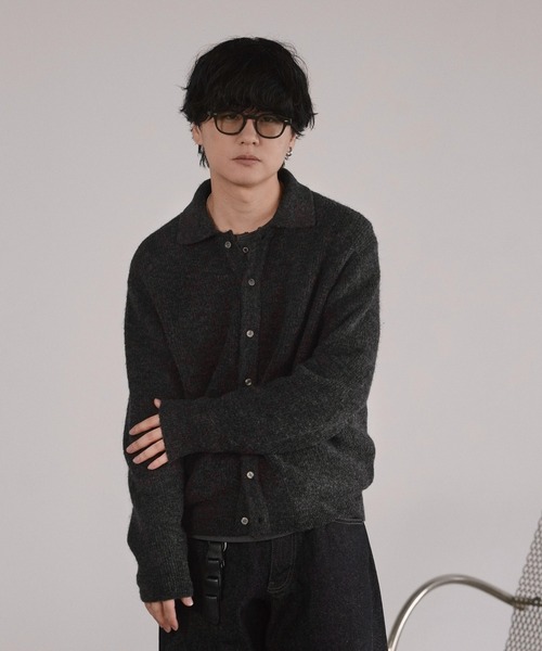WYM LIDNM ネックレス Silver 925 CROSS-LINK CHAIN NECKLACE メンズ