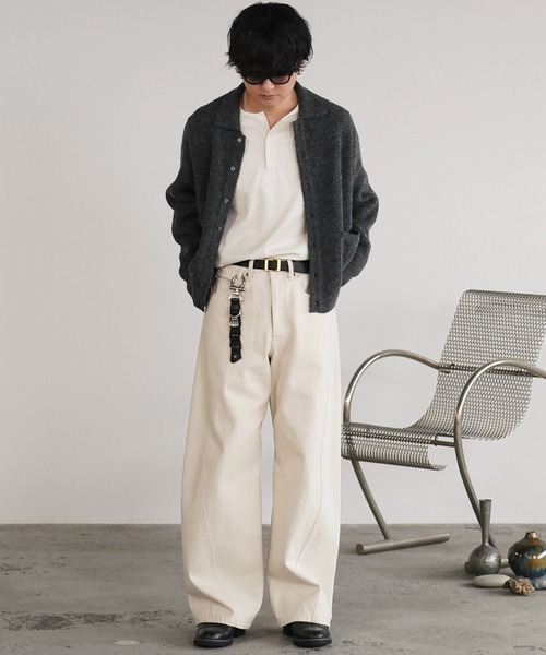 WYM LIDNM ネックレス Silver 925 CROSS-LINK CHAIN NECKLACE メンズ