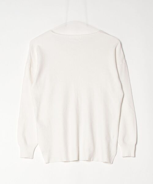 「fifth」 長袖ニット M ホワイト レディース_画像2