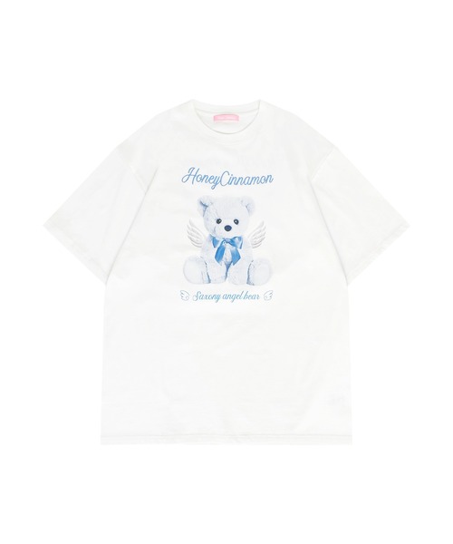 「Honey Cinnamon」 半袖Tシャツ FREE ピンク レディース_画像5