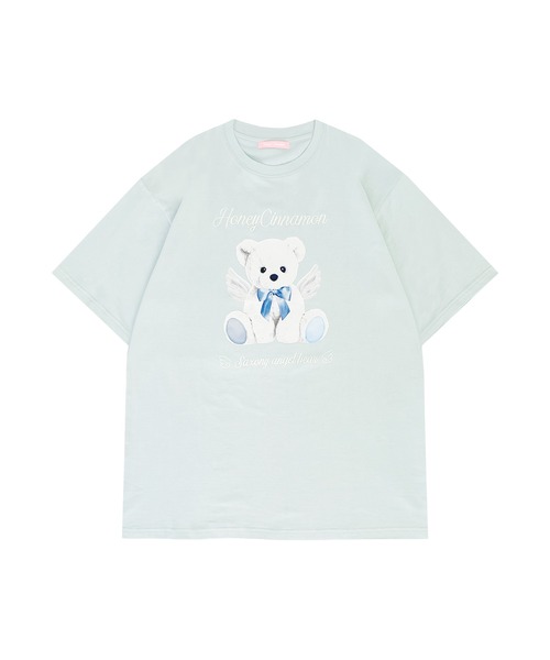 「Honey Cinnamon」 半袖Tシャツ FREE ピンク レディース_画像9