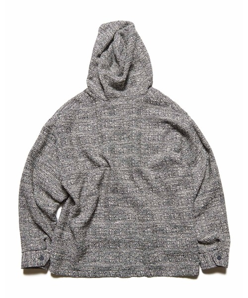 ブルゾン アウター FANCY TWEED HOODED SHIRT メンズ レディースの画像
