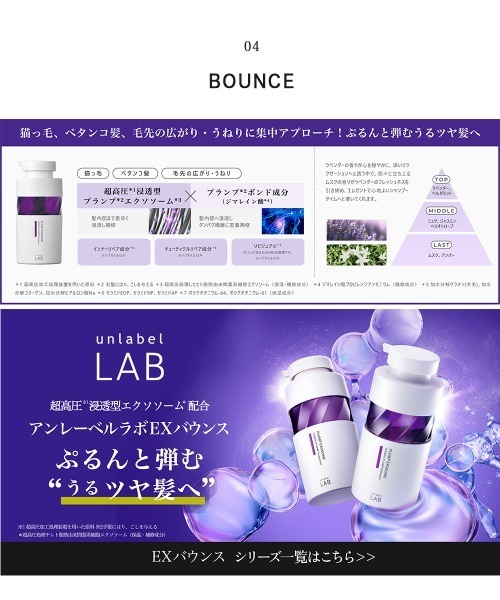 unlabel LAB シャンプー アンレーベル ラボ シャンプー