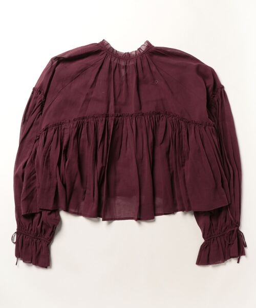 「CASA FLINE」 長袖ブラウス FREE パープル レディース_画像2