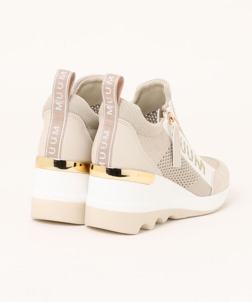 MUUM（ムーム） スニーカー 「MUUM」ロゴファスナースニーカー