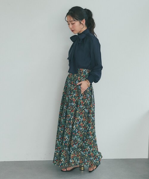 La boutique Bonbon（ラブティックボンボン） ロング スカート 小花