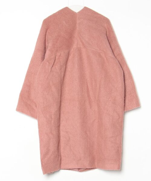 ADAM ET ROPE'（アダムエロペ） ノーカラーコート FREE ピンク