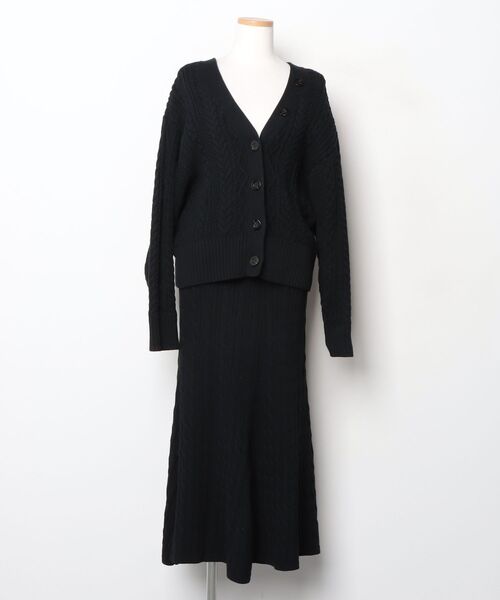 PLST（プラステ） セットアップ L ブラック レディース : ZOZOTOWN