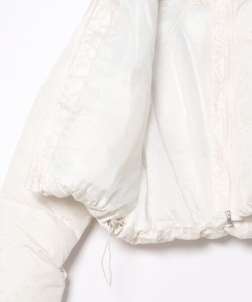 「almo」 「burlesque」ブルゾン MEDIUM ホワイト レディース_画像3