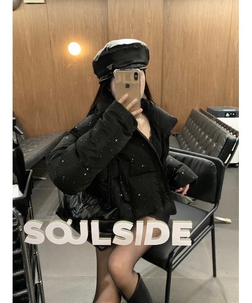 「almo」 「burlesque」ブルゾン MEDIUM ホワイト レディース_画像4