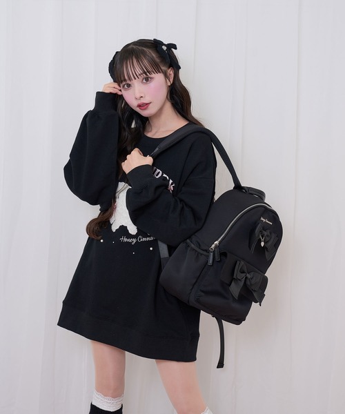 Honey Cinnamon（ハニーシナモン） デイバック リュック ダブルリボン