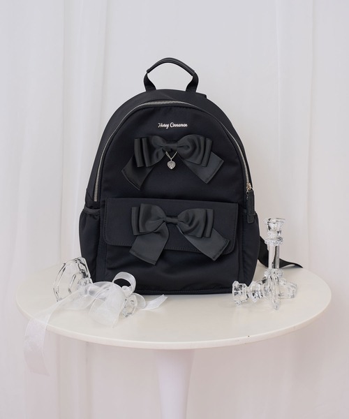 Honey Cinnamon（ハニーシナモン） デイバック リュック ダブルリボン