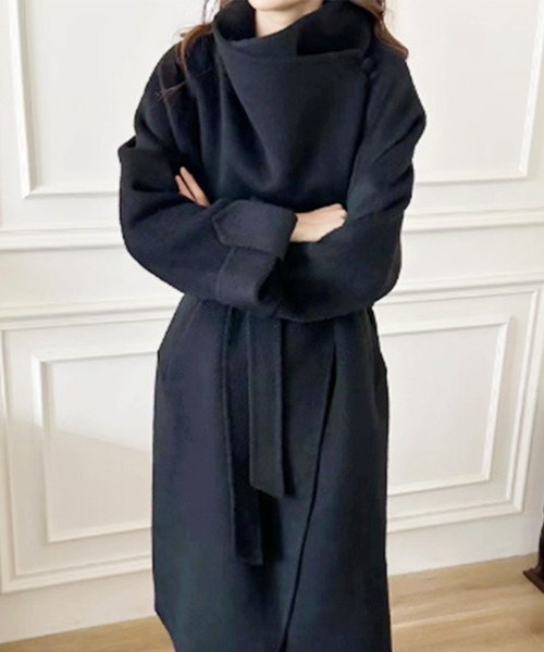 「BANICO」 チェスターコート FREE グレー レディース_画像5