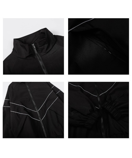 「Ressaca」 「fashion」ブルゾン M ブラック メンズ_画像5