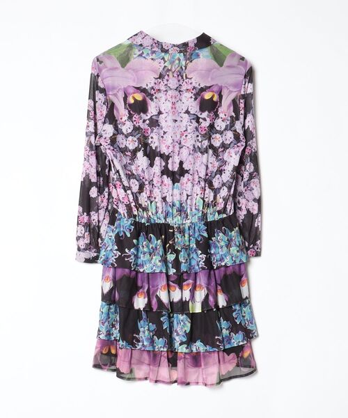 「Desigual」 長袖ワンピース M ブラック レディース_画像2