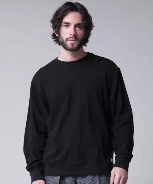 「BANKS」 長袖Tシャツ MEDIUM グレー メンズ_画像2