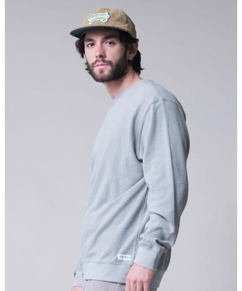 「BANKS」 長袖Tシャツ MEDIUM グレー メンズ_画像4