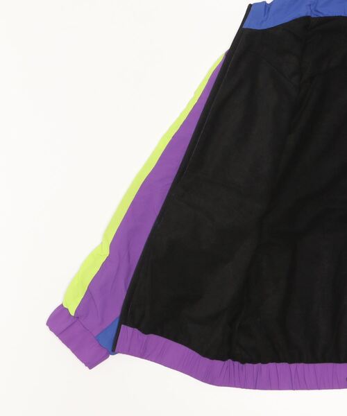 「LONSDALE」 ナイロンブルゾン LL パープル メンズ_画像3