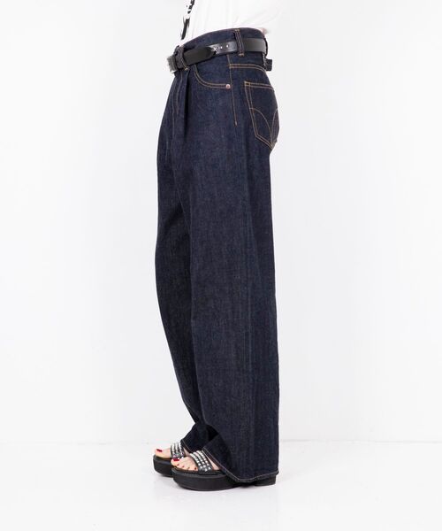 「HYSTERIC GLAMOUR」 デニムパンツ 28inch ライトインディゴブルー レディースの画像