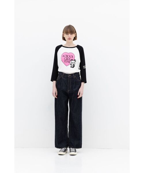 「HYSTERIC GLAMOUR」 デニムパンツ 28inch ライトインディゴブルー レディースの画像