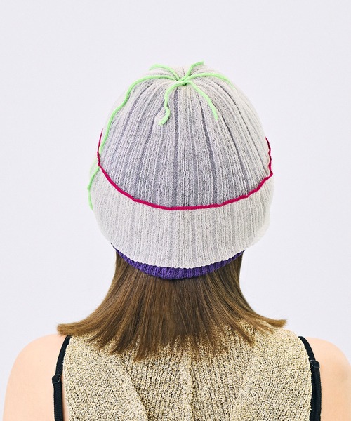 CA4LA（カシラ） ニット帽 ニットキャップ CLEAR レディース