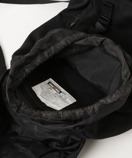 「YAKPAK」 ワンポイントリュック - ブラック メンズ_画像4