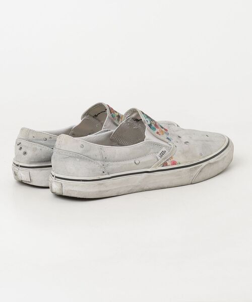 「VANS」 スリッポン 26cm グレー メンズ_画像2