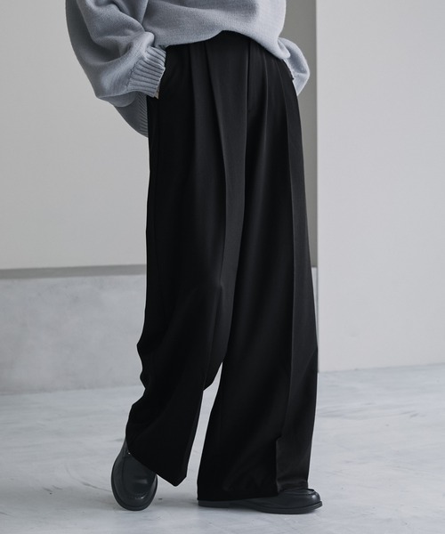 「cussil」 パンツ L チャコールグレー メンズ_画像2