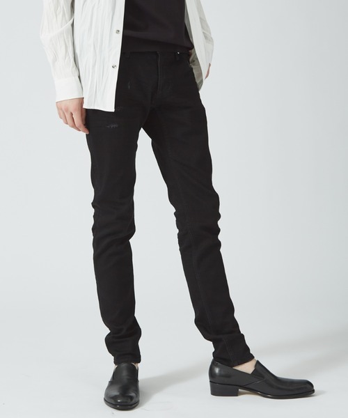 「5351 POUR LES HOMMES」 スキニーデニムパンツ 48 ブルー メンズ_画像4