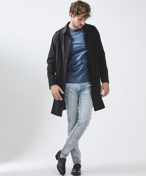 「5351 POUR LES HOMMES」 スキニーデニムパンツ 48 ブルー メンズ_画像5