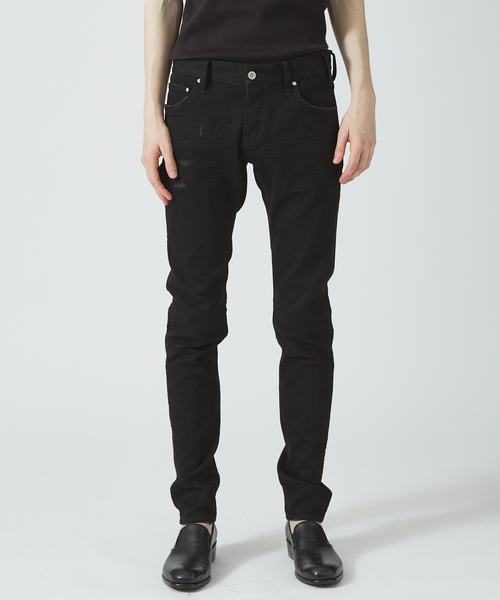 「5351 POUR LES HOMMES」 スキニーデニムパンツ 48 ブルー メンズ_画像6