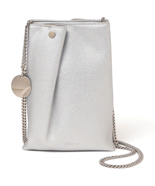 SHIPS（シップス） 「nucle」ショルダーバッグ ONE SIZE シルバー