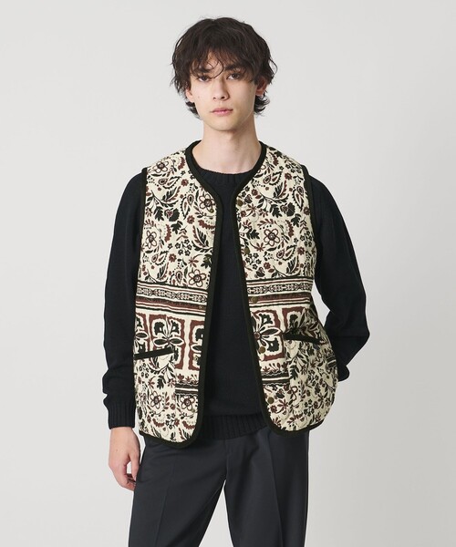 コート ジャケット 「別注」「LAVENHAM」THORNHAM VEST/ソーンハム ベスト メンズの画像