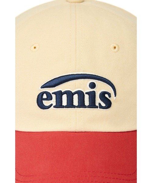 emis キャップ 帽子 DUO LOGO TWO TONE BALL CAP レディース メンズ 
