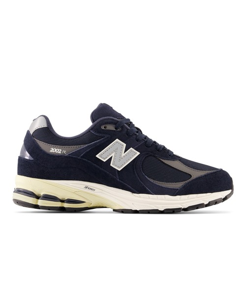 「New Balance」 ローカットスニーカー 24.0cm ネイビー レディース
