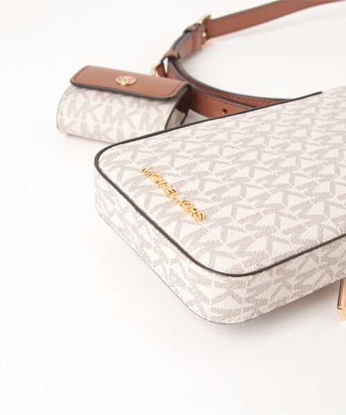 「MICHAEL KORS」 ショルダーバッグ FREE ベージュ レディースの画像