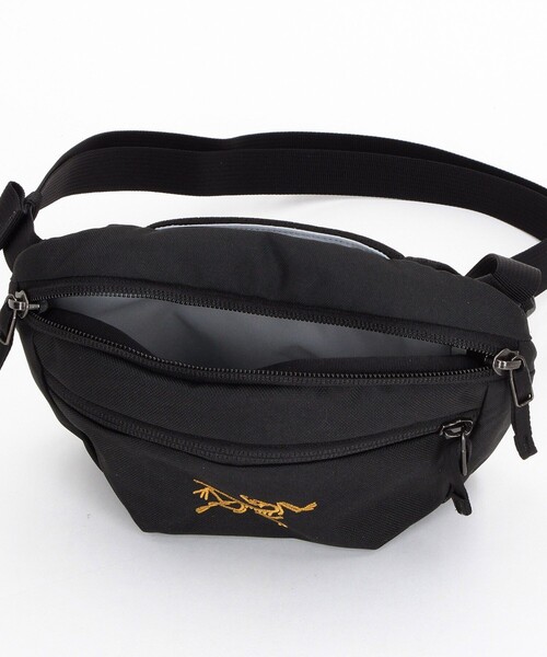 新品 アークテリクス ARC'TERYX ショルダーバッグ 1WAIST PACK ブラック ARC'TERYX（アークテリクス） ARC TERYX マンティス1ウェストパック