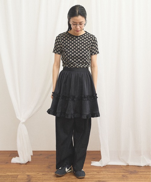fig London（フィグロンドン） スカート _pure satin apron : ZOZOTOWN