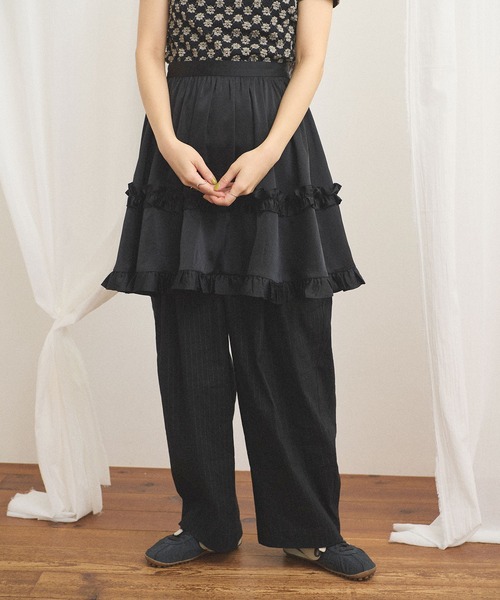 fig London（フィグロンドン） スカート _pure satin apron : ZOZOTOWN