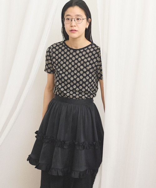 fig London（フィグロンドン） スカート _pure satin apron : ZOZOTOWN