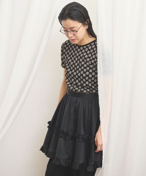 fig London（フィグロンドン） スカート _pure satin apron : ZOZOTOWN